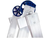 Escada de Alumínio Articulada Extensiva 18 Degraus - 8