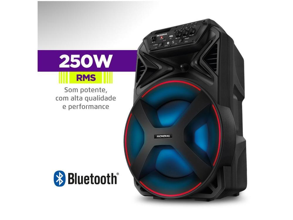 Caixa de Som Mondial Connect Party Plus CM-250 - 4