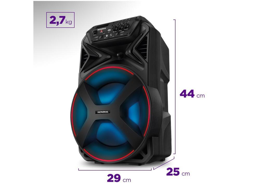 Caixa de Som Mondial Connect Party Plus CM-250 - 10