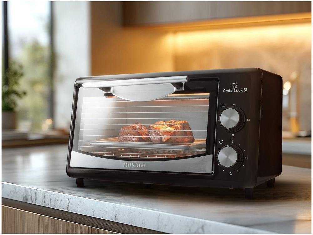 Forno Elétrico Bancada Mondial 6L Cor Pratic Cook - 2