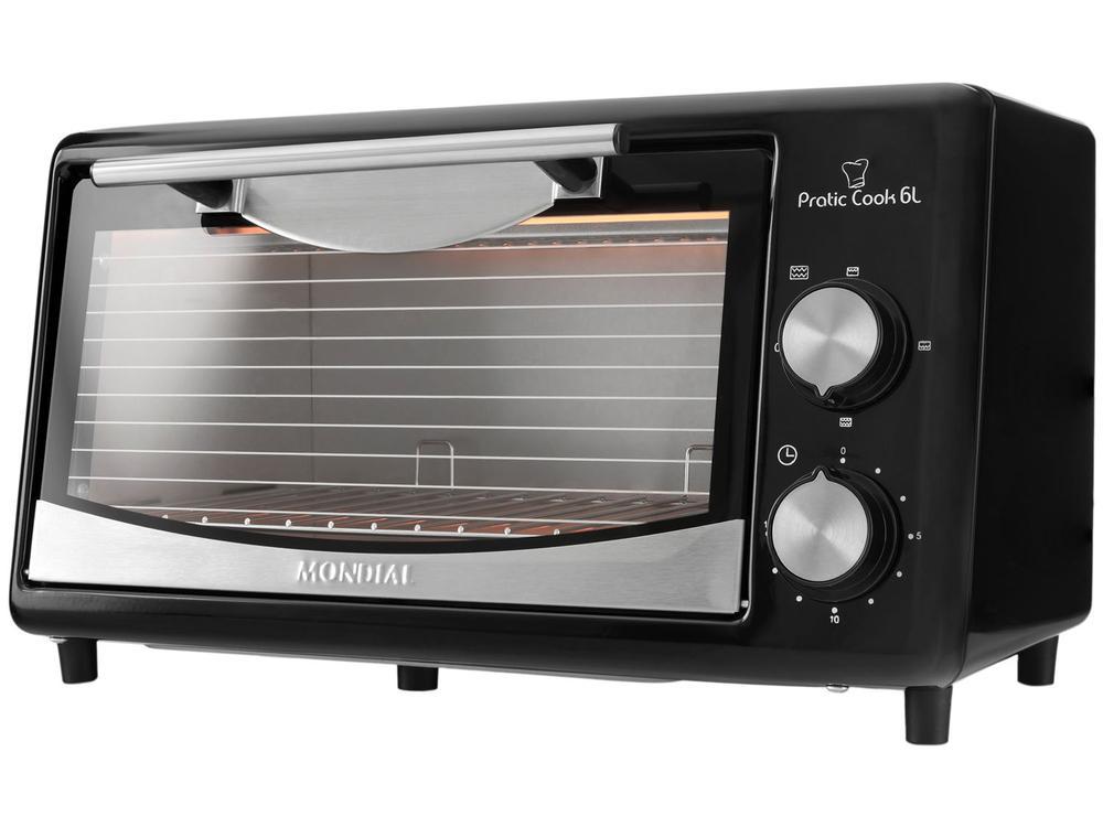 Forno Elétrico Bancada Mondial 6L Cor Pratic Cook - 4