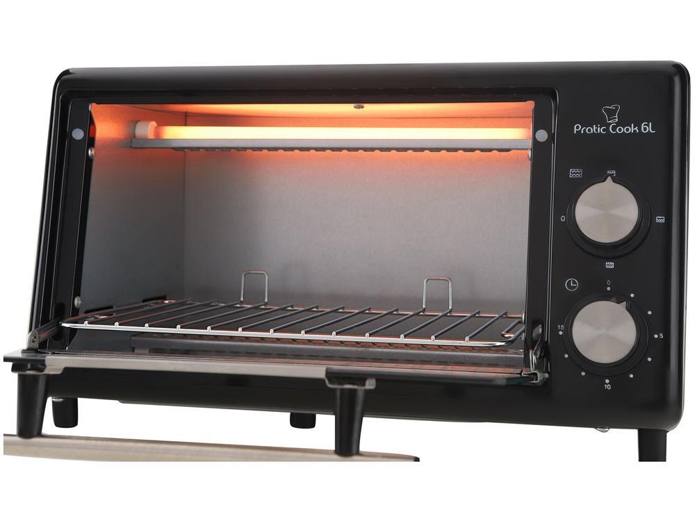 Forno Elétrico Bancada Mondial 6L Cor Pratic Cook - 5