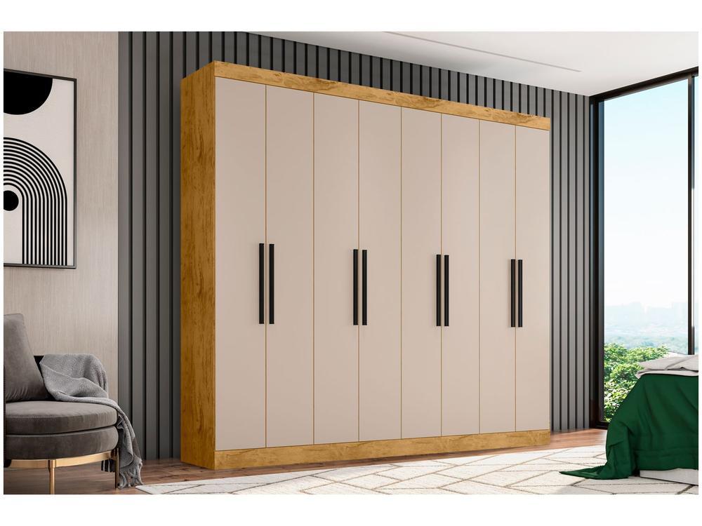 Guarda-roupa Casal 8 Portas 4 Gavetas - 4