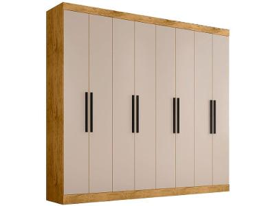 Guarda-roupa Casal 8 Portas 4 Gavetas