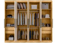 Guarda-roupa Casal 8 Portas 4 Gavetas - 6