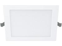 Plafon de Sobrepor Quadrado Branco - 1