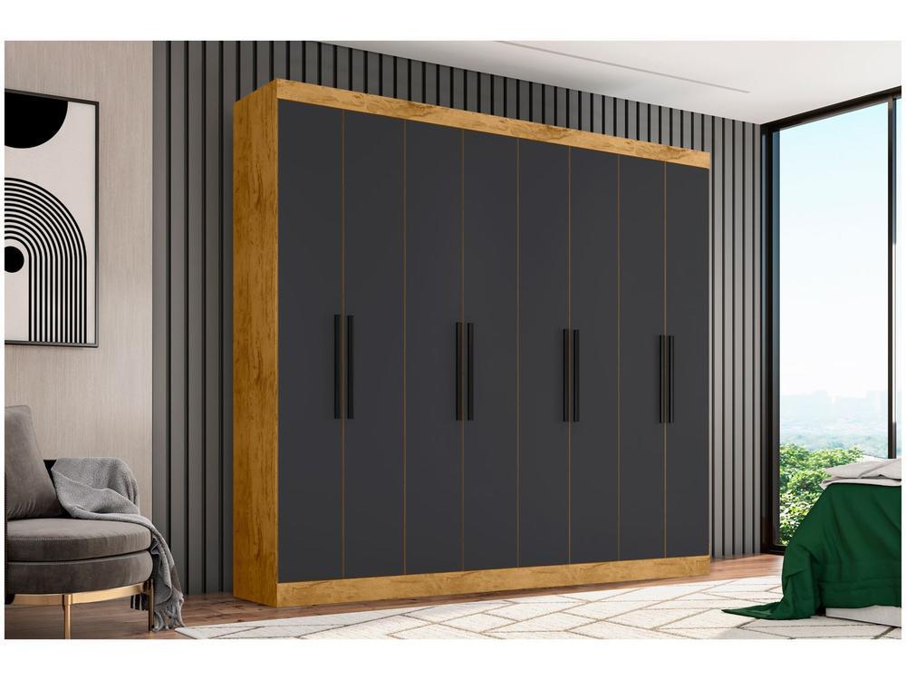 Guarda-roupa Casal 8 Portas 4 Gavetas - 4