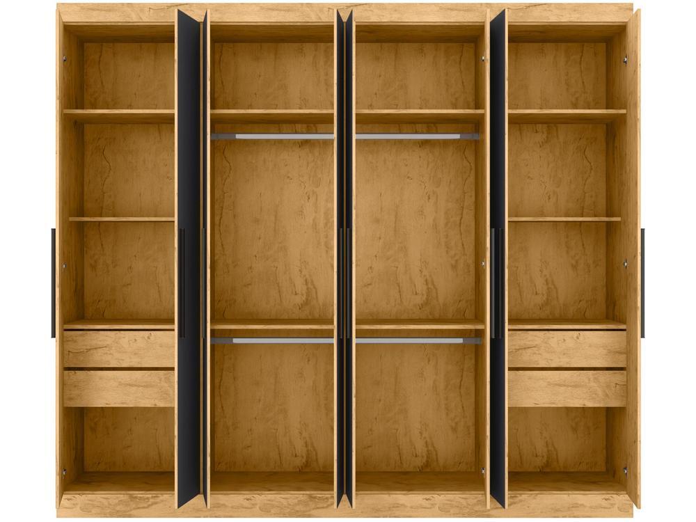 Guarda-roupa Casal 8 Portas 4 Gavetas - 7