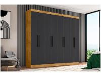 Guarda-roupa Casal 8 Portas 4 Gavetas