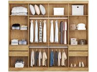 Guarda-roupa Casal 8 Portas 4 Gavetas - 5