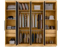 Guarda-roupa Casal 8 Portas 4 Gavetas - 6