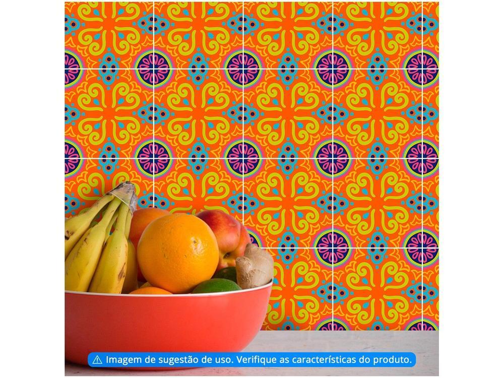 Adesivo de Azulejo Abstrato PVC Adesif N1905776 - 2