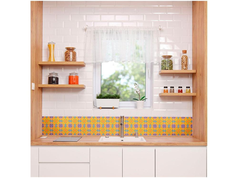 Adesivo de Azulejo Abstrato PVC Adesif N1905776 - 4