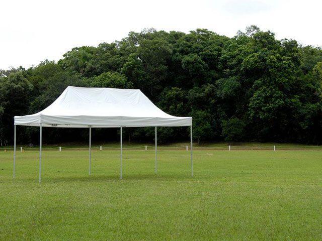 Gazebo Mor Poliéster Branco 6x3m - 1