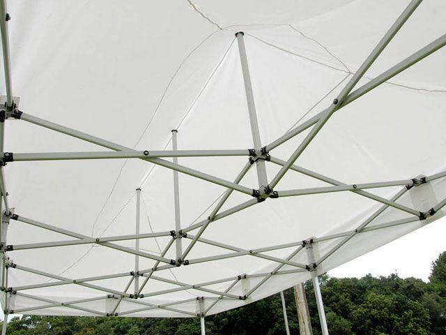 Gazebo Mor Poliéster Branco 6x3m - 4