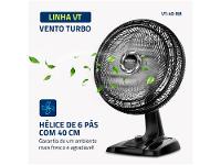 Ventilador de Mesa Mondial Turbo VT-40-NB - 3