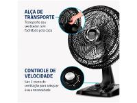 Ventilador de Mesa Mondial Turbo VT-40-NB - 6