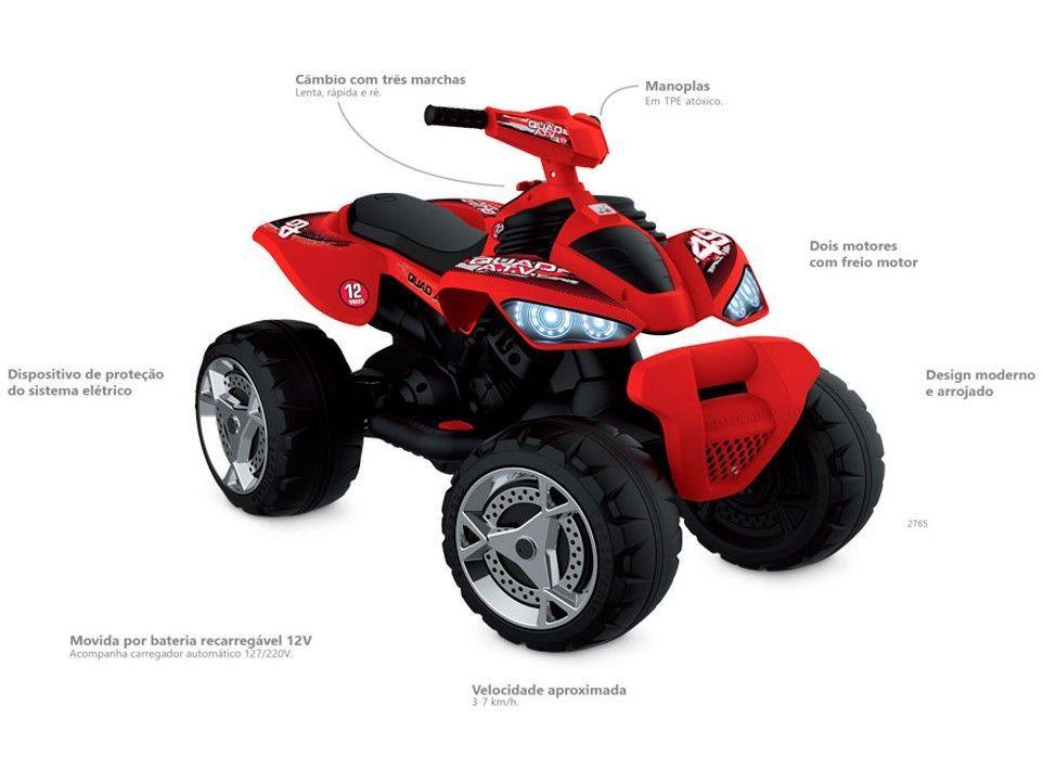 Quadriciclo Infantil Elétrico Bandeirante 2765 - 2