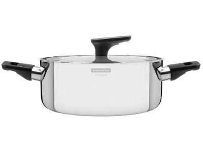 Caçarola Tramontina Fundo Triplo 4,4L 24cm Grano Baquelite