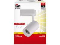 Spot de LED de Trilho de Sobrepor Redondo Branca - 5