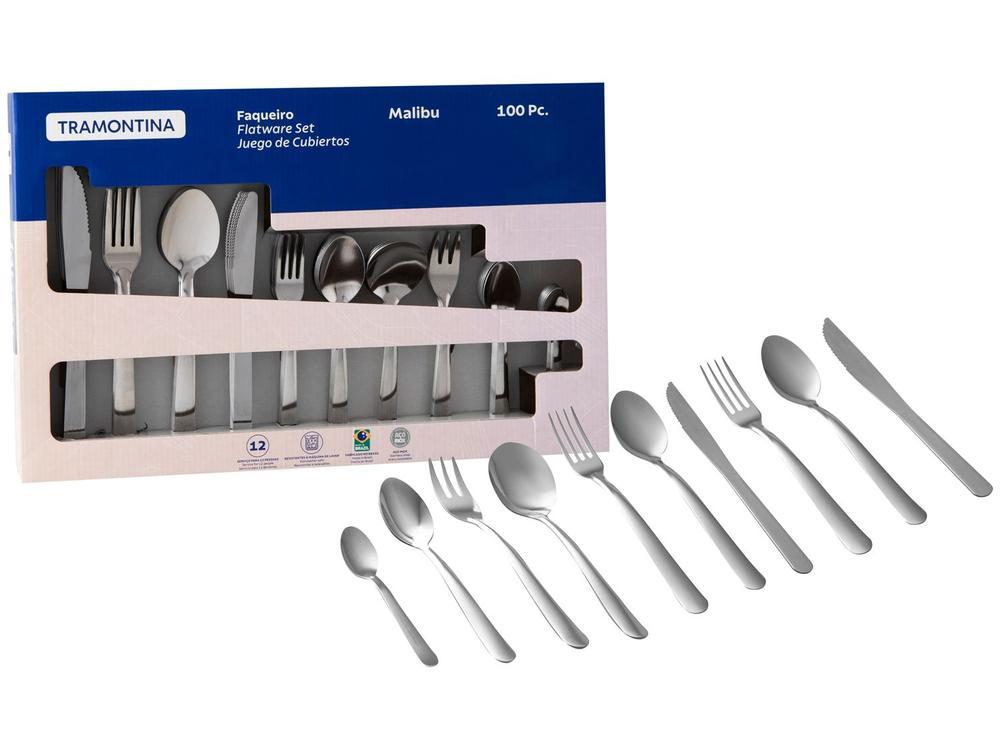 Faqueiro Tramontina Inox 100 Peças - 1