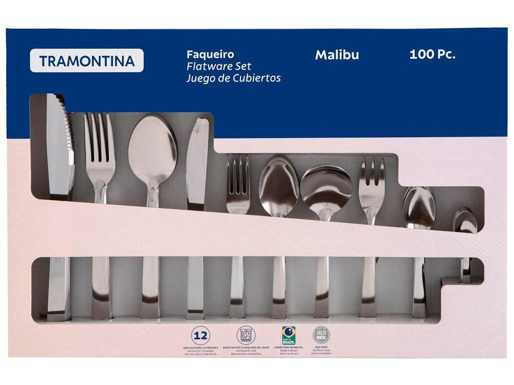 Faqueiro Tramontina Inox 100 Peças - 8
