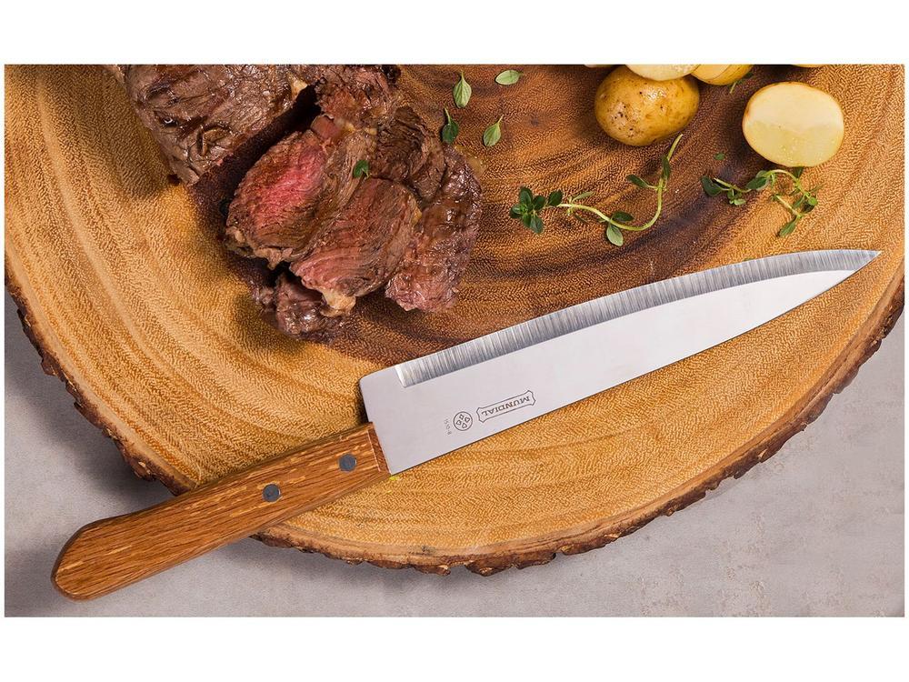 Faca para Peixe Mundial Inox 8” Wood 1510-8 - 2