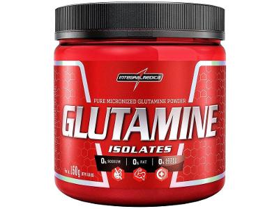 Glutamina Integralmédica Isolates em Pó 150g Neutro Natural