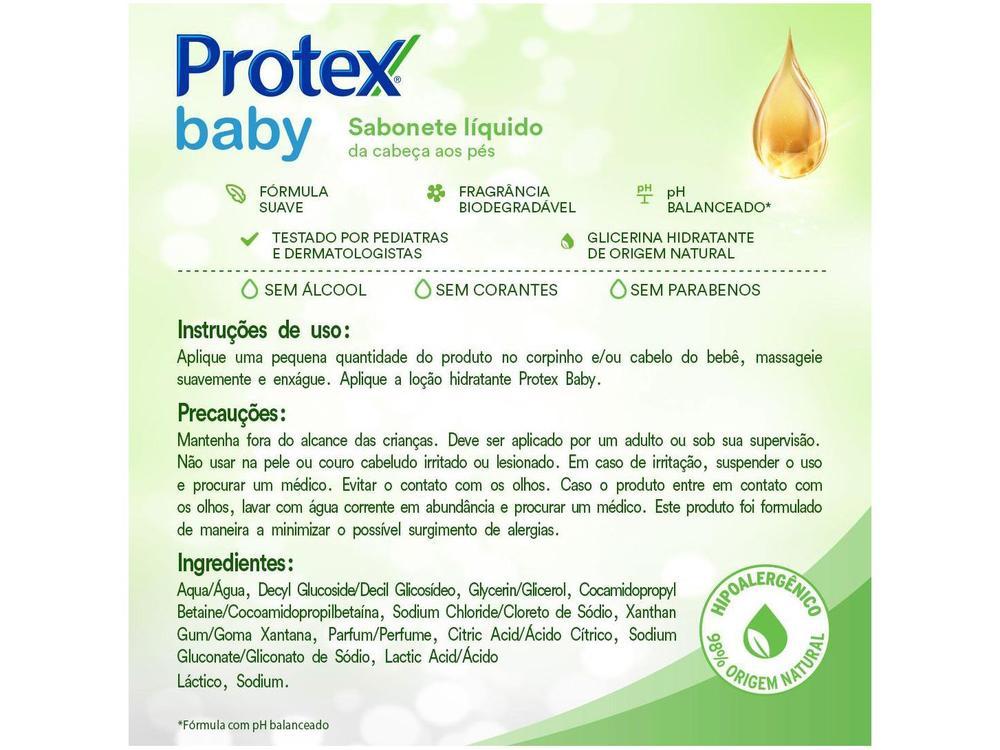 Sabonete Infantil Líquido Protex Baby Refil 380ml - 3