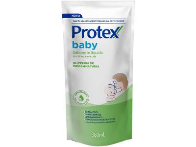 Sabonete Líquido Para Bebê Protex Baby Glicerina Natural 380ml
