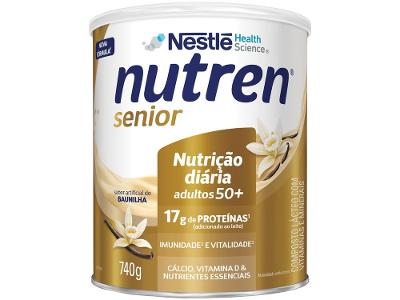 Complemento Alimentar Nutren Senior Baunilha 740g