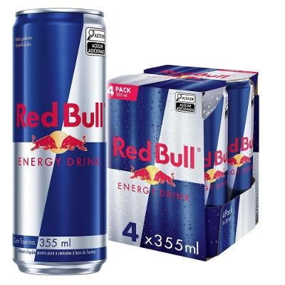Red Bull Energético Energy Drink 355ml 4 latas