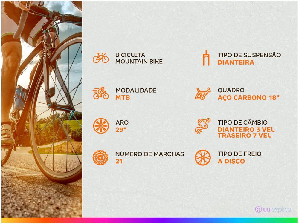 Mountain Bike 29 Houston Discovery Aço Carbono - 3