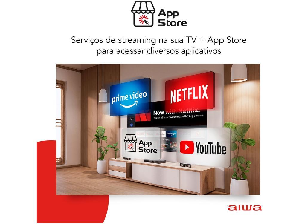 Smart TV 43” Full HD D-LED Aiwa IPS Wi-Fi HDR - 7