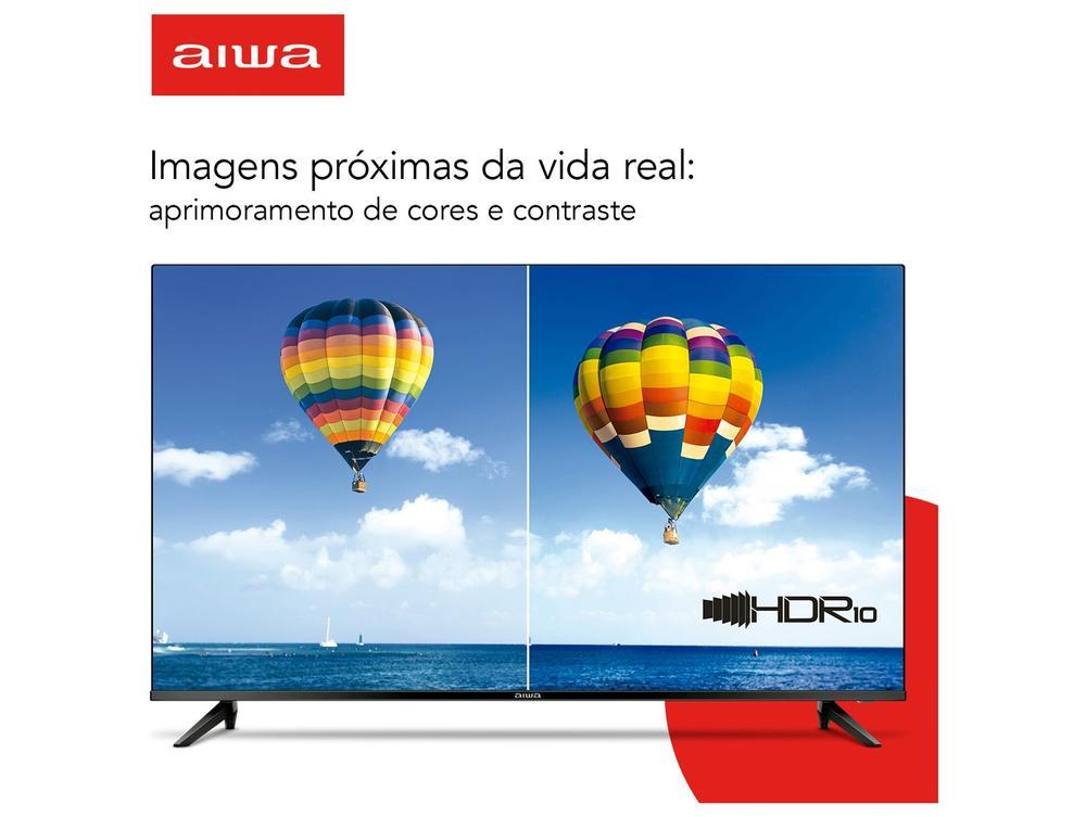 Smart TV 43” Aiwa Full HD D-LED IPS TV-43-BL Linux 2022 - 3