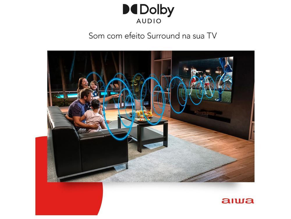 Smart TV 43” Aiwa Full HD D-LED IPS TV-43-BL Linux 2022 - 4