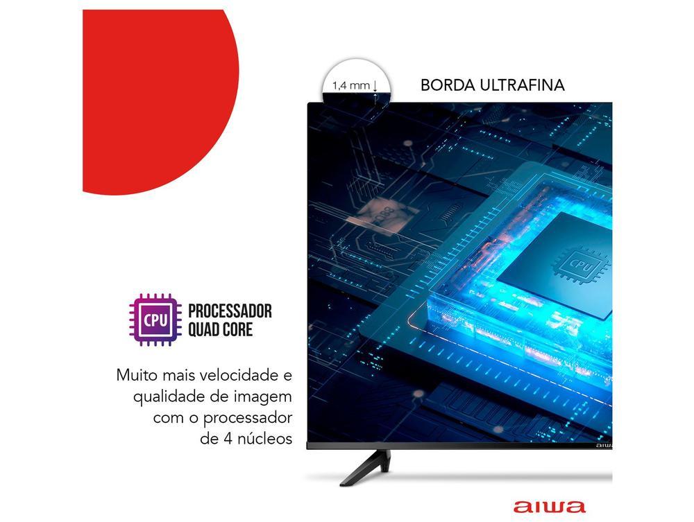 Smart TV 43” Aiwa Full HD D-LED IPS TV-43-BL Linux 2022 - 6