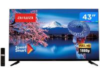 Smart TV 43” Full HD D-LED Aiwa IPS Wi-Fi HDR - 1