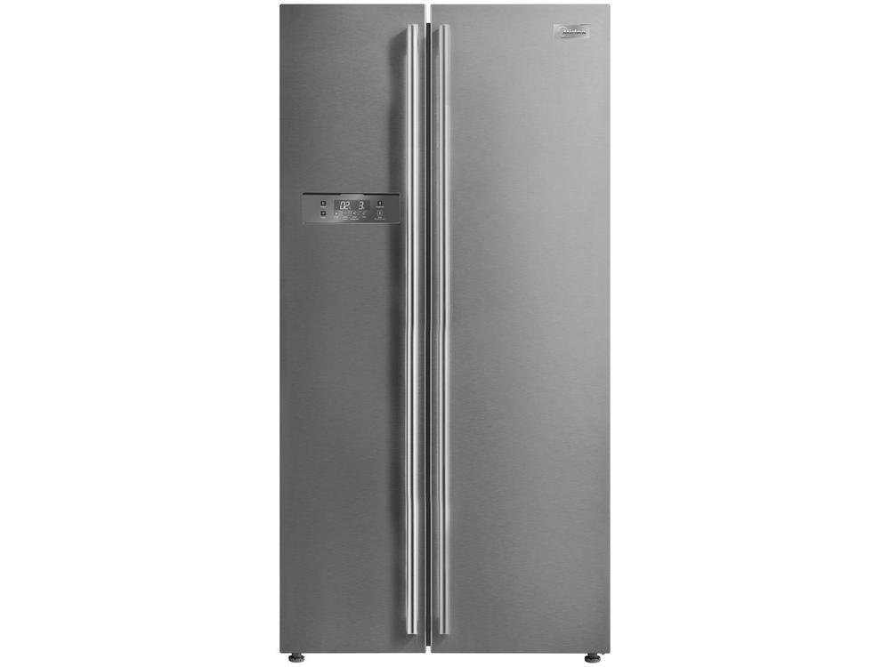 Geladeira/Refrigerador Midea Frost Free Side by Side Capacidade 528L RS5871 - 1