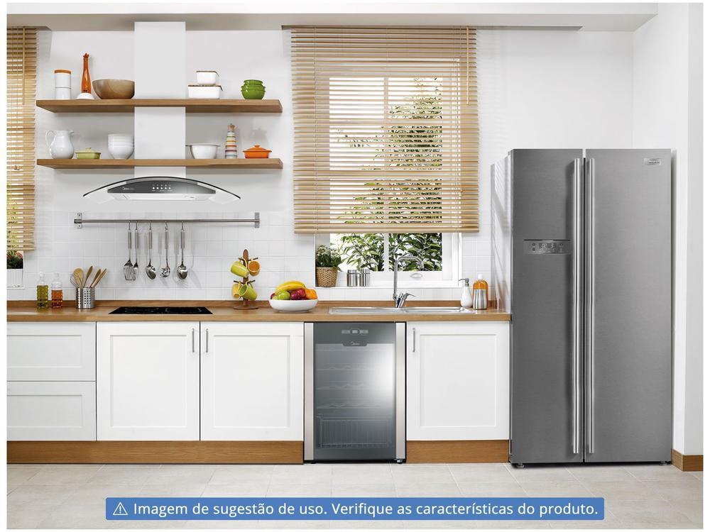 Geladeira/Refrigerador Midea Frost Free Side by Side Capacidade 528L RS5871 - 3