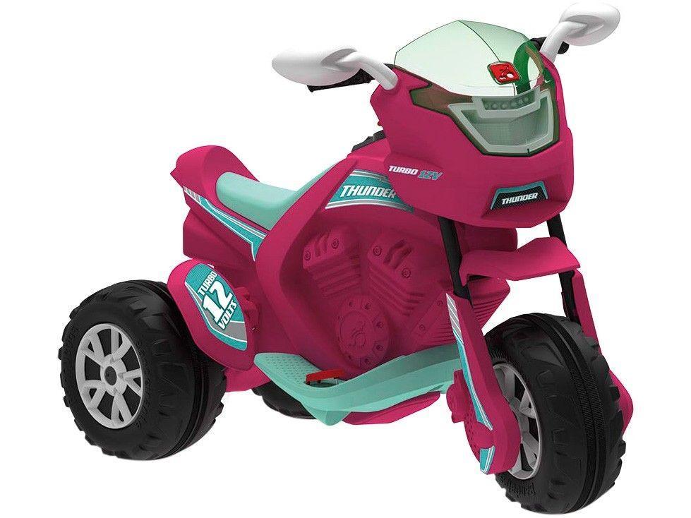 Mini Moto Elétrica Infantil Thunder 2 Marchas  - 1