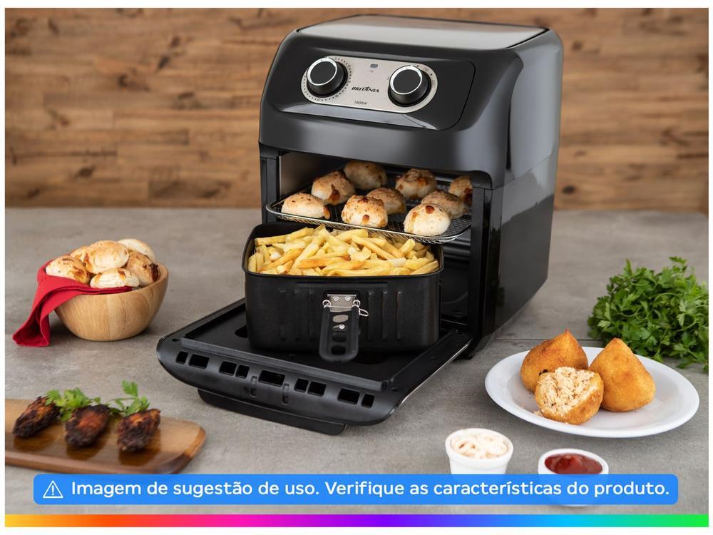 Air Fryer Britânia Oven BFR2300P Preto 3,5L - 2