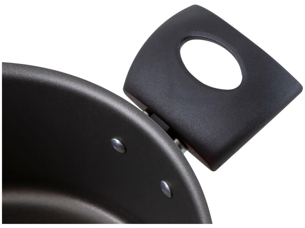 Jogo de Panelas Tramontina Antiaderente de Alumínio Vermelho 4 Peças Turim - 6