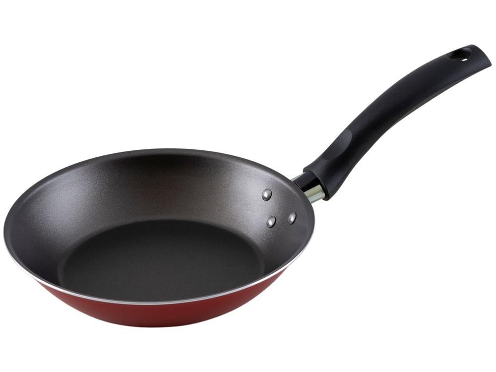 Jogo de Panelas Tramontina Antiaderente de Alumínio Vermelho 4 Peças Turim - 8