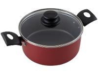 Jogo de Panelas Tramontina Antiaderente de Alumínio Vermelho 4 Peças Turim - 7