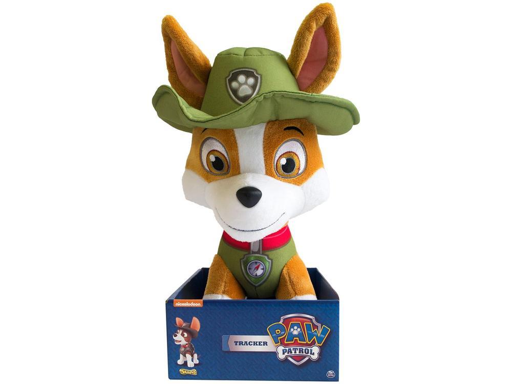 Pelúcia Patrulha Canina 30cm Pelúcia Tracker - 1