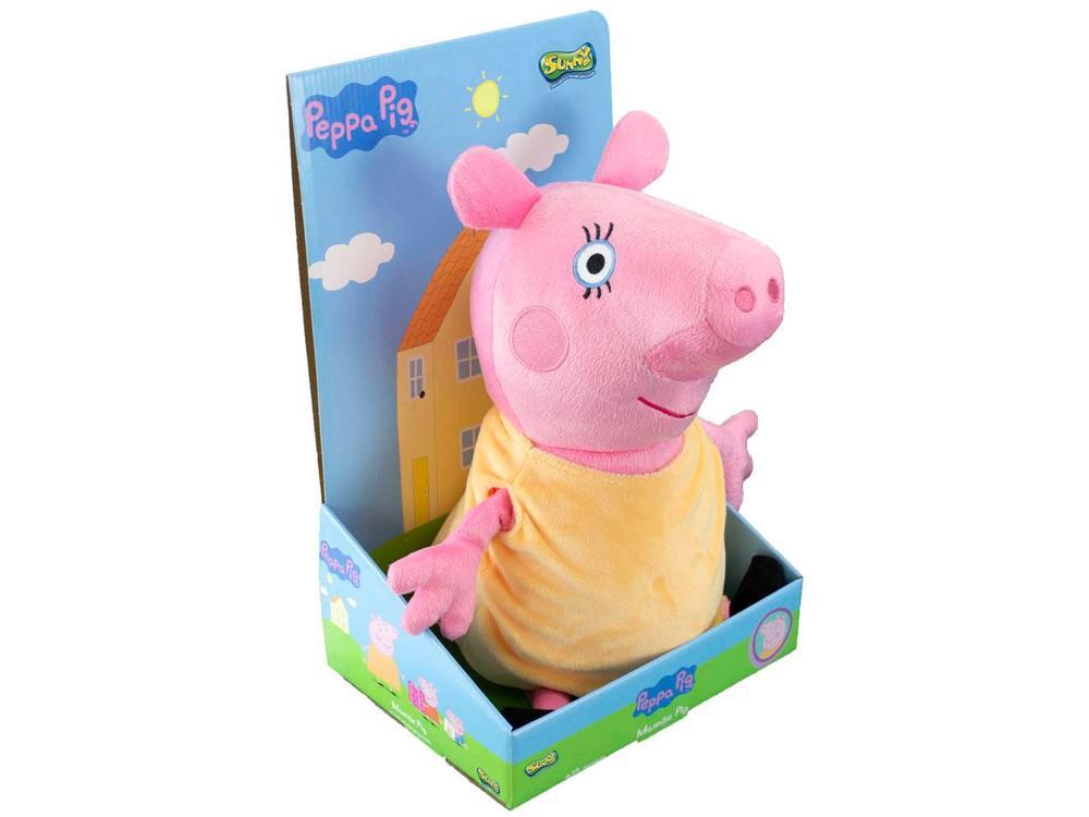 Pelúcia Peppa Pig Mamãe Sunny Brinquedos - 5