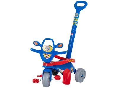 Triciclo Infantil Patrulha Canina Passeio e Pedal
