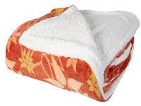 Cobertor Casal Jolitex Poliéster Sherpa Malva - 1