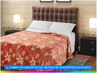 Cobertor Casal Jolitex Poliéster Sherpa Malva